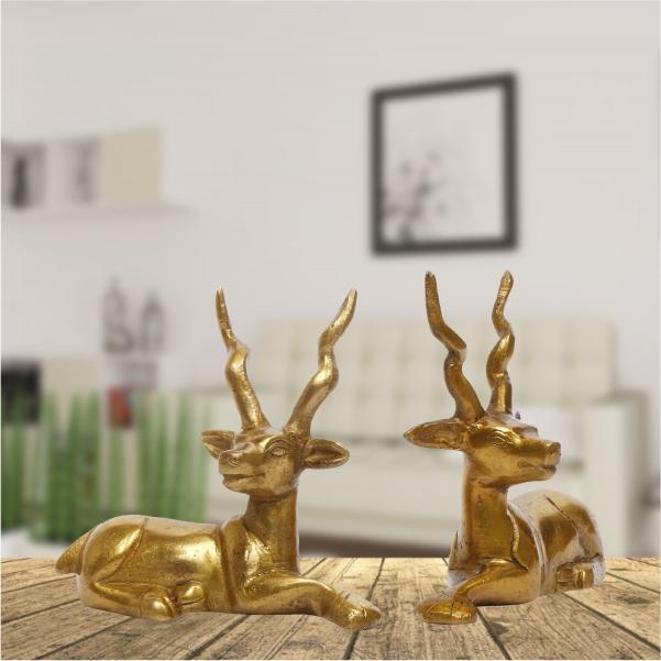 Brass Deer Statue - The Business Increaser